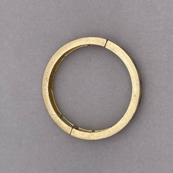 Lia Sophia on Point Retired Stretch Bracelet Blue and Gold Tone - Picture 3 of 5